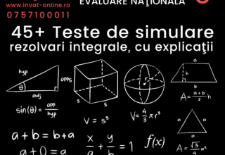 45+ Teste de matematica pentru Evaluarea Nationala, clasa a VIII-a, rezolvate si explicate (lectii video + transcrieri PDF)