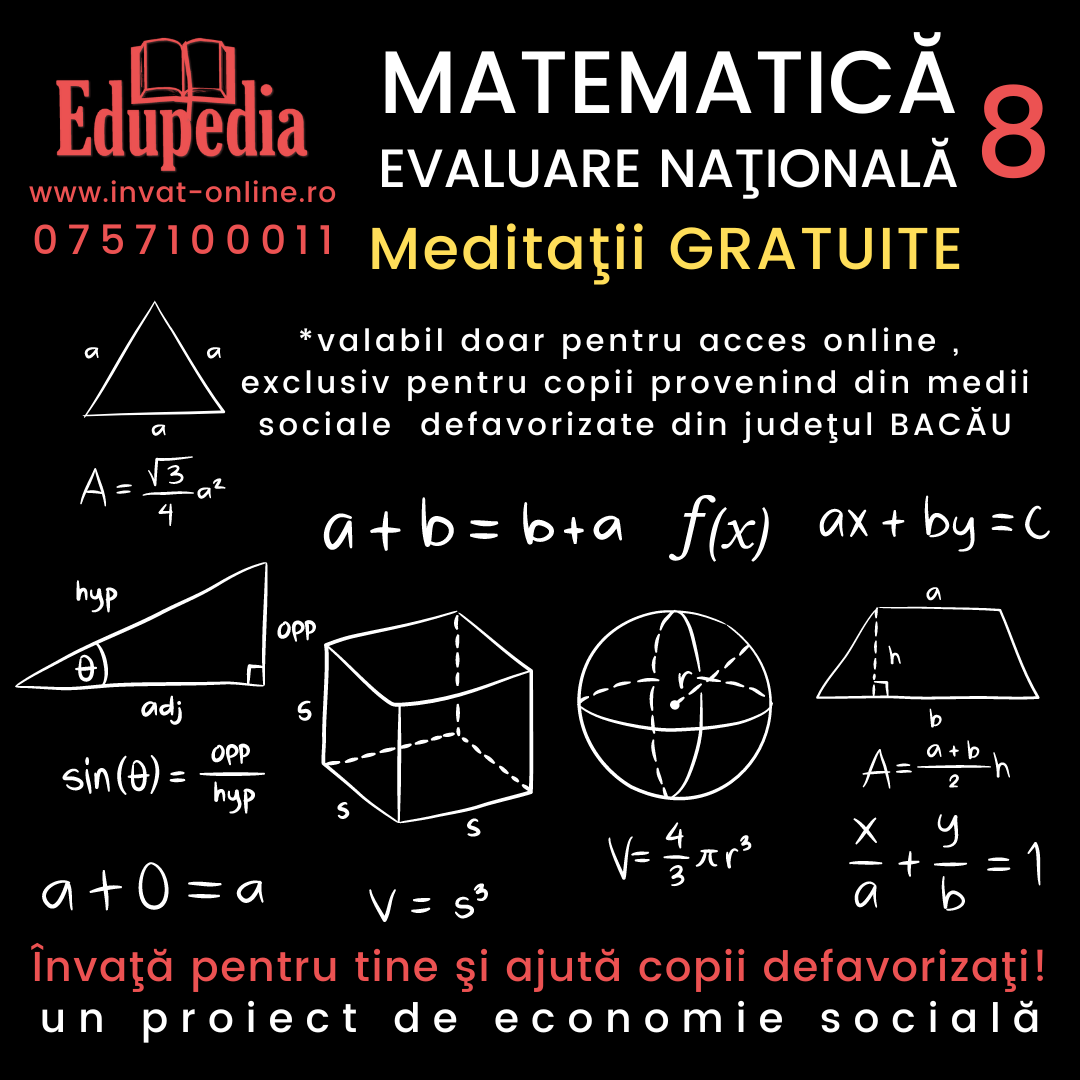 Meditatii gratuite de matematica